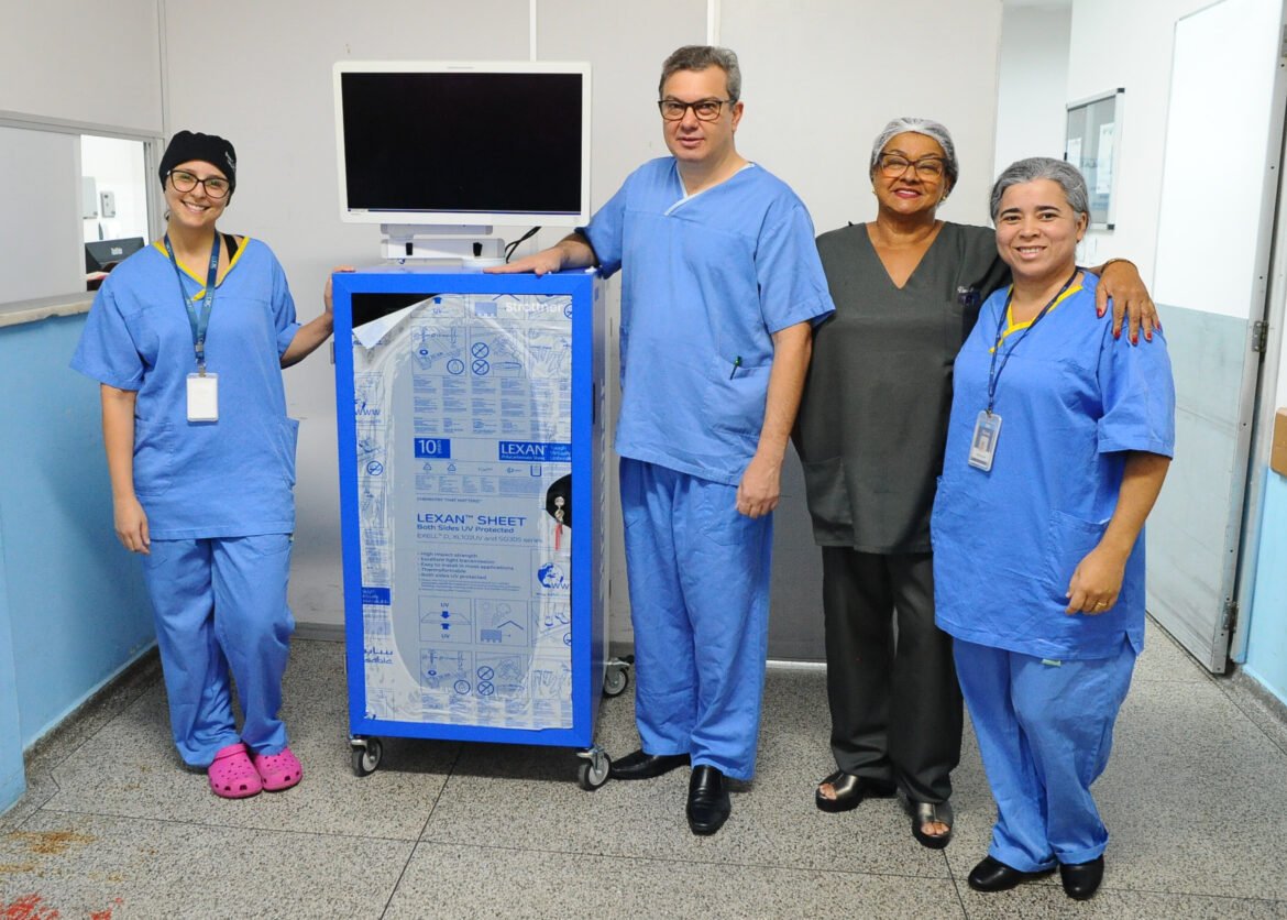 Equipamento videolaparoscopia 2 – HPRB – Crédito Edson Dutra – 15-10-2025